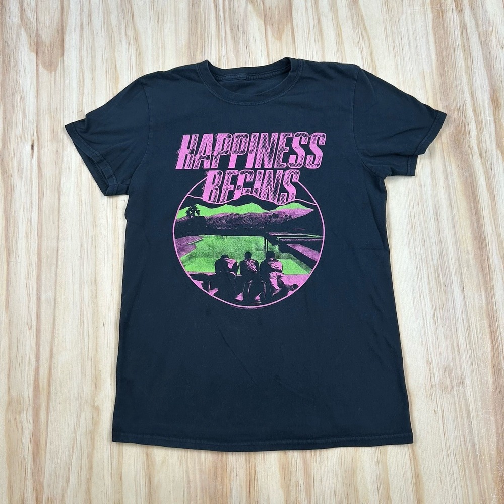 Jonas Brothers Happiness Begins‎ Tour T-Shirt Adult Sz S Band Tee Neon 2019